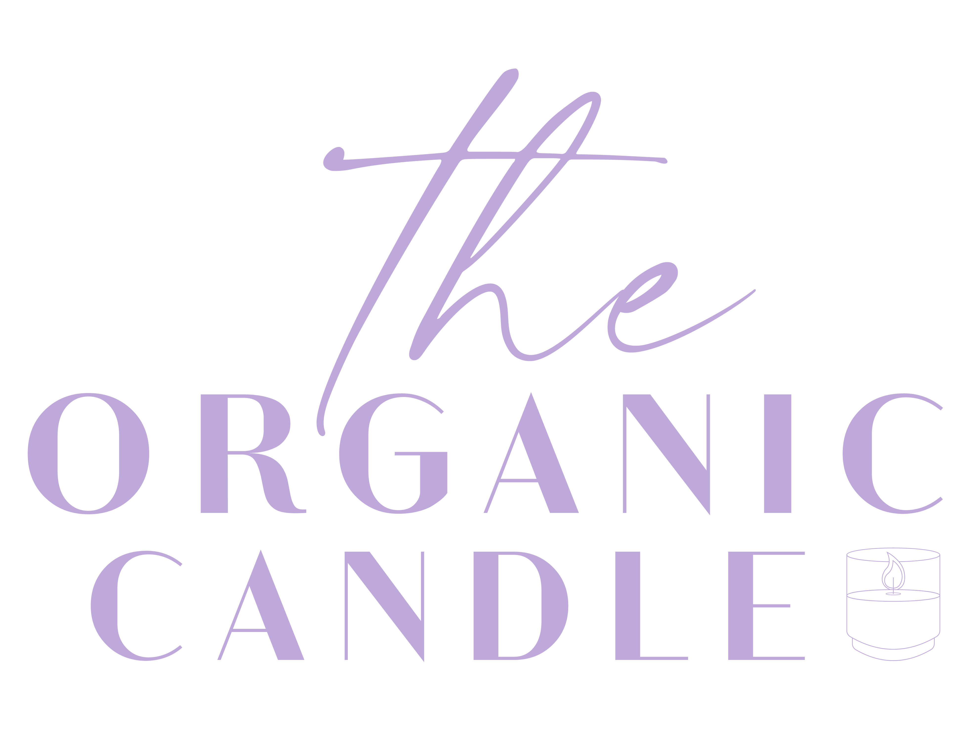 The Organic Candle By Robin